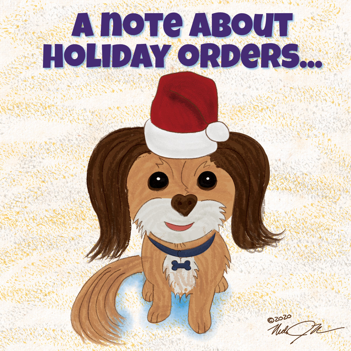 Molly Paws Holiday Orders 1