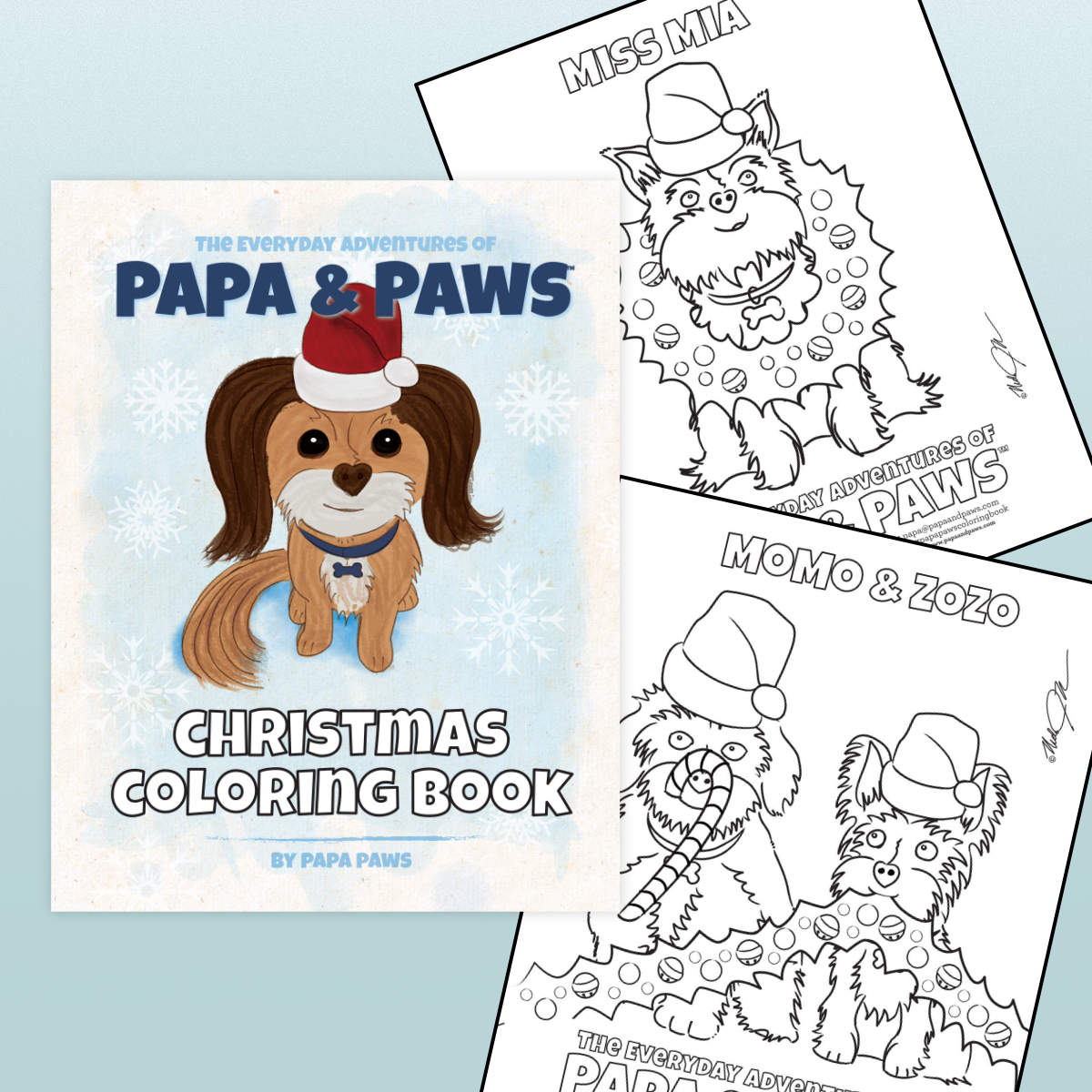 Christmas Coloring Book Promo 2021 Insta