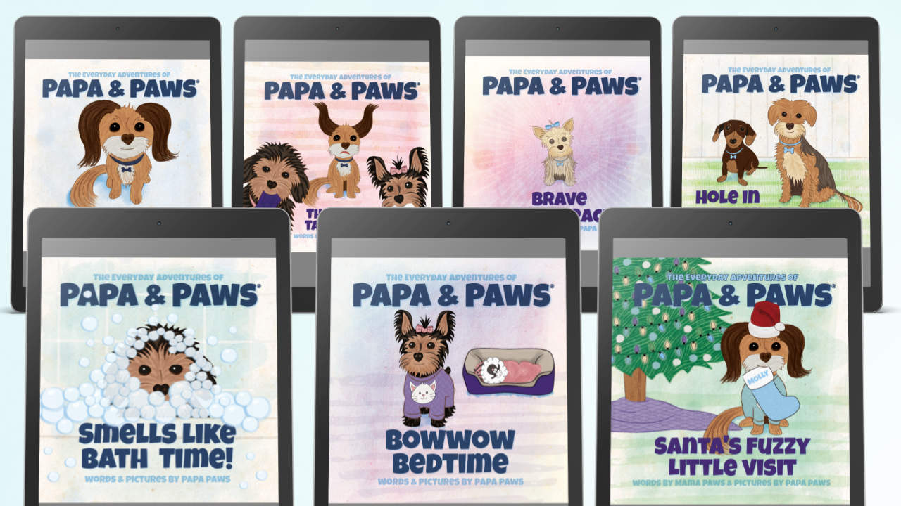 Papa Paws 7 eBooks Lineup